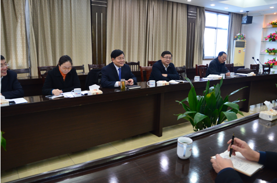 市委書記金維加一行深入藍德集團考察調研